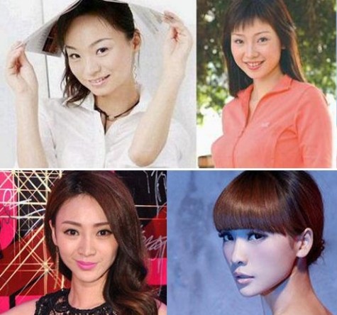 柳岩整容前后的对比(改头换面的7位女星)