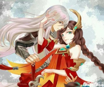 ​「王者荣耀同人」李白&大乔-“李白是你叫的吗？” “哦...那...老公？” “乖 ”