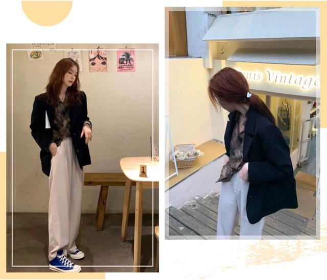 格子衬衫外套搭配秋冬（衬衫薄外套早春最in穿搭）(8)