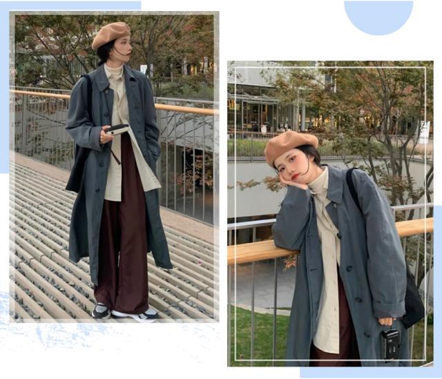 格子衬衫外套搭配秋冬（衬衫薄外套早春最in穿搭）(14)