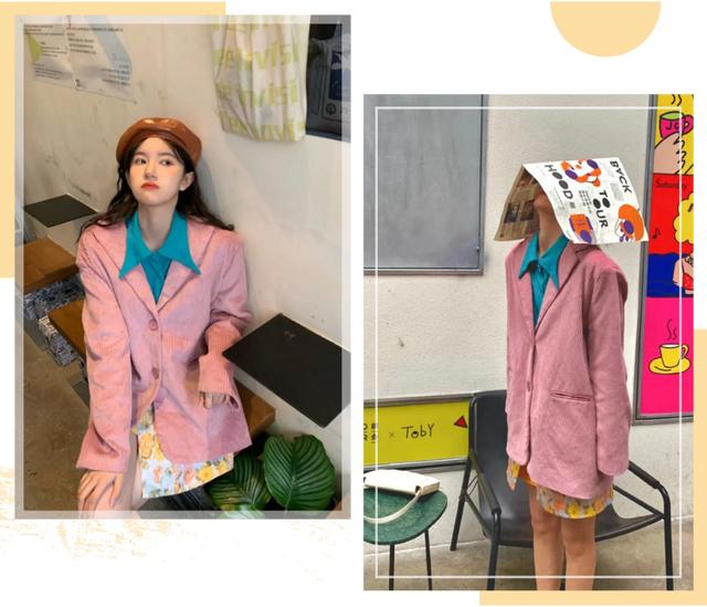 格子衬衫外套搭配秋冬（衬衫薄外套早春最in穿搭）(10)