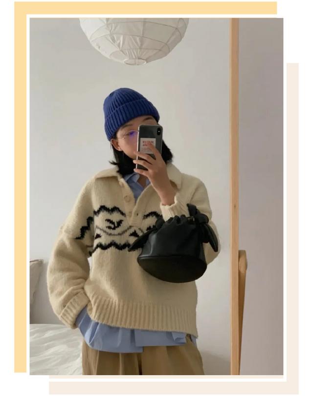 格子衬衫外套搭配秋冬（衬衫薄外套早春最in穿搭）(4)