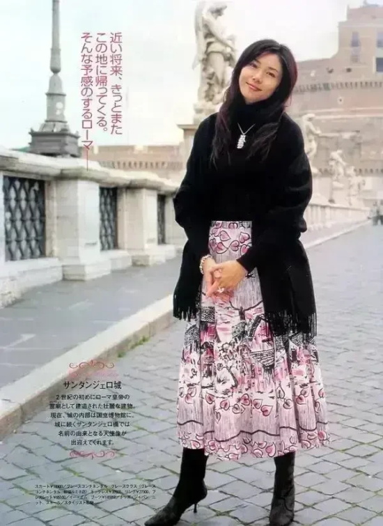 松岛菜菜子20年前的美貌再次引热议，不愧是“日剧女神”