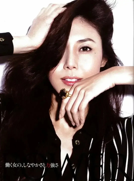 松岛菜菜子20年前的美貌再次引热议，不愧是“日剧女神”