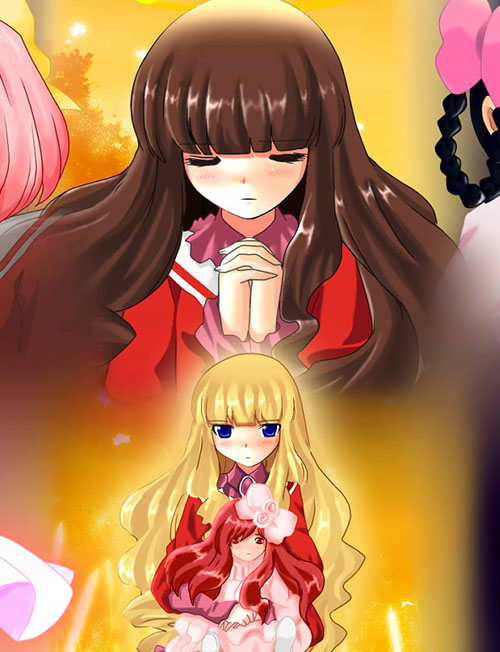 九条月夜动漫人物壁纸