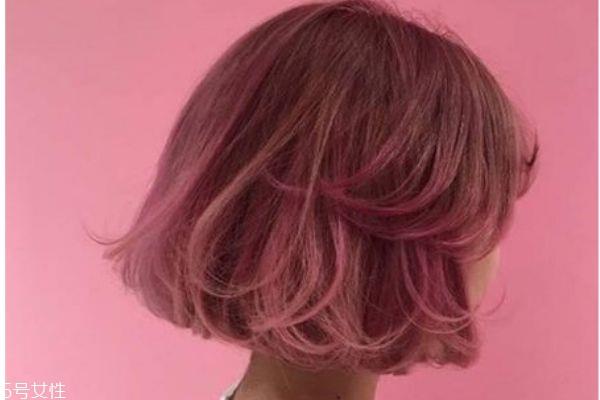 玫瑰金发色显白吗 玫瑰金发色掉色后图片