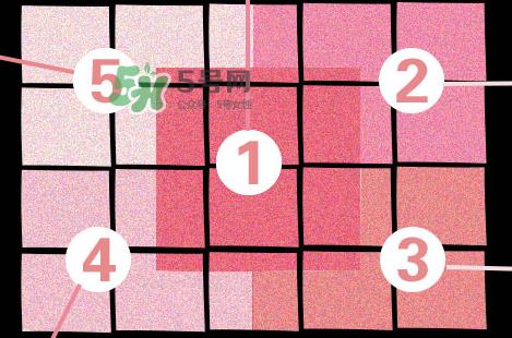 MAQuillAGE心机五色腮红怎么样？MAQuillAGE心机五色腮红试色