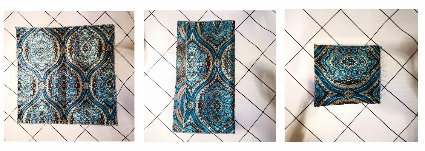 口袋巾的四种折法与面料选择