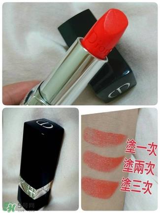 迪奥558口红试色照片 迪奥558口红价格