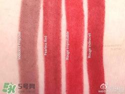 nars细管唇膏色号试色 nars细管唇膏试色图