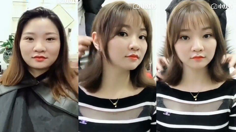 圆脸做什么发型最好看 来看看这5张对比图