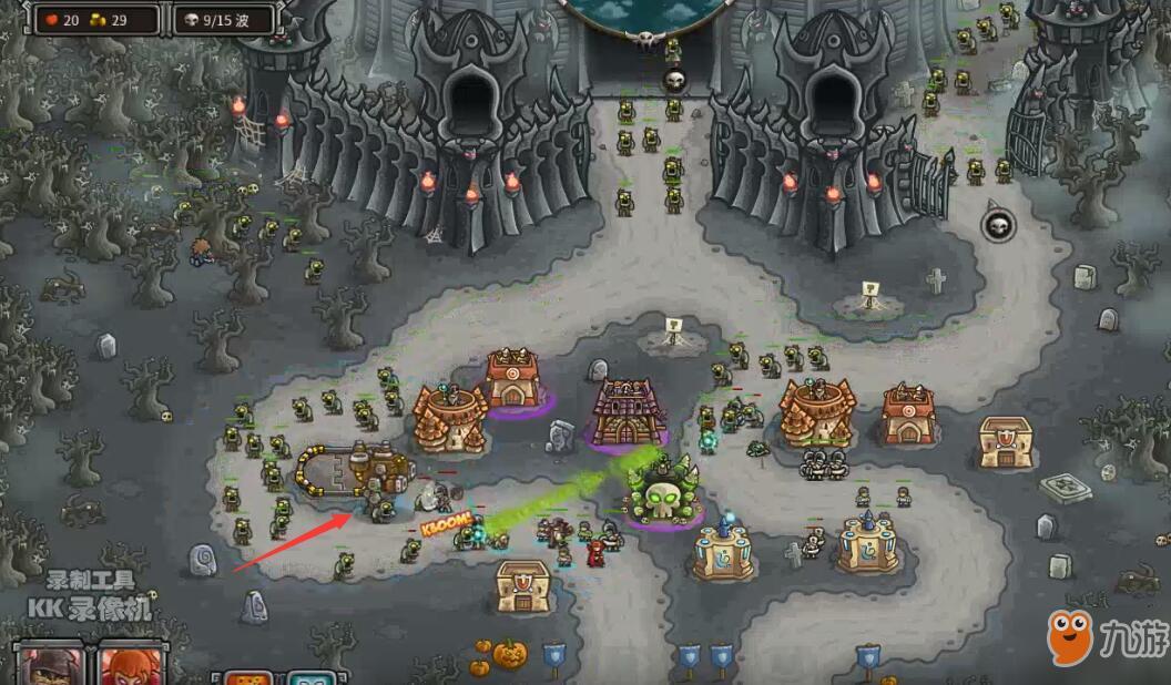 王国保卫战前线PC版沙尘高原三星攻略 僵尸副本BOOS降临