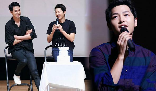 宋仲基与宋慧乔已交往两年!仲基爸爸自曝很早看到她