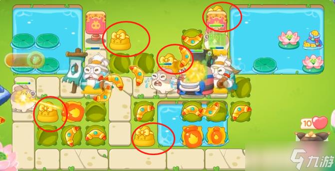 保卫萝卜4白萝卜34关攻略图解