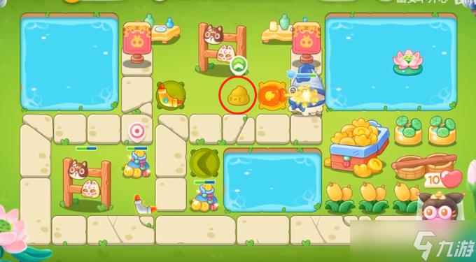 保卫萝卜4白萝卜34关攻略图解