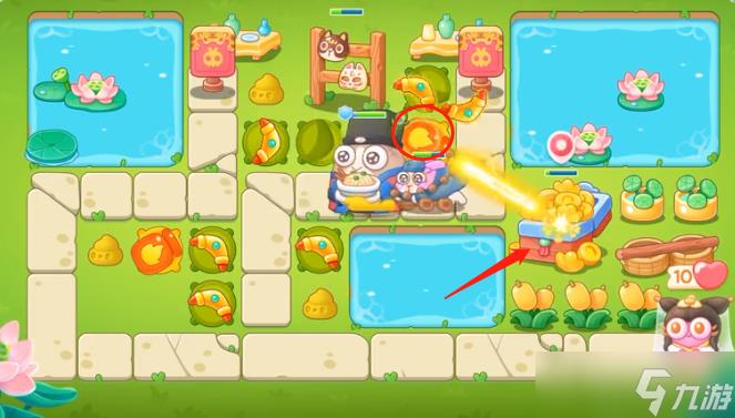 保卫萝卜4白萝卜34关攻略图解