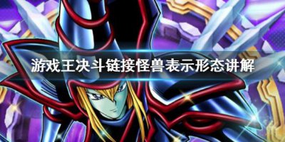 ​游戏王决斗链接怪兽表示形态是什么