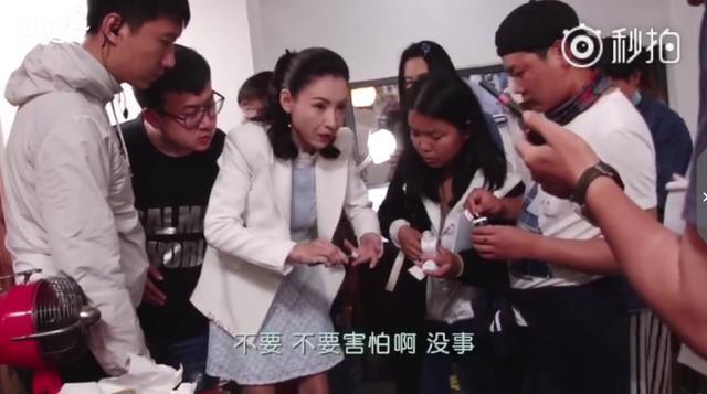 张柏芝吴建豪片场花絮曝光，曾惹怒刘德华的她现在竟如此谦卑