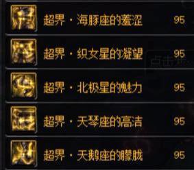 DNF:普雷首饰下95防具重新排名,五套95B的防具差距大吗?