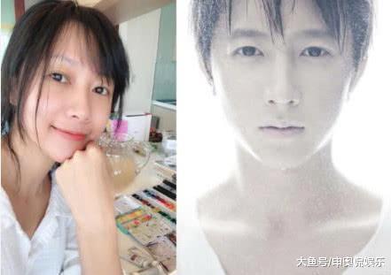 徐静蕾晒自拍照撞脸韩庚? 谜之神似, 网友: 我要去挂眼科了