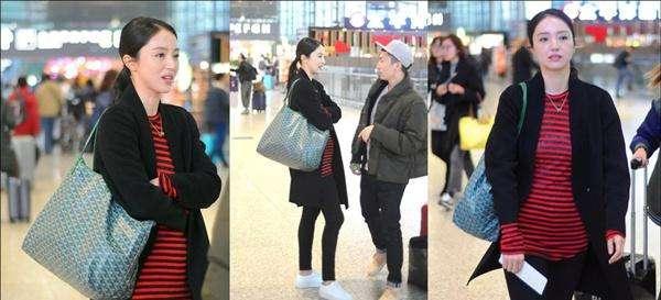 高云翔事件1天后，董璇疑怀二胎，孕肚照明显