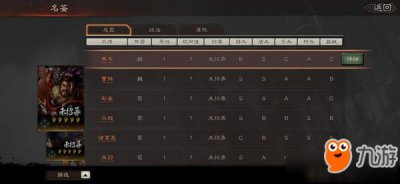 ​《三国志战略版》武将属性一览 武将属性介绍