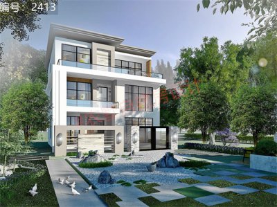 ​5款最佳现代风别墅设计，颜值与实用并存！农村建一栋气场十足