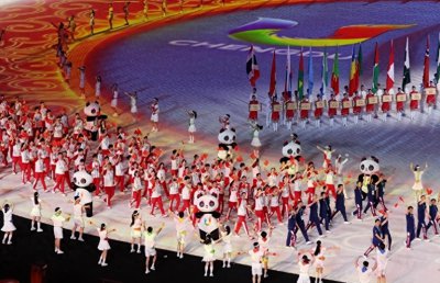 ​大运会台北入场高呼统一！日韩出场瞬间寂静，网友争论该不该鼓掌