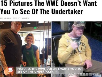 ​WWE送葬者的一些新老罕见场外照，葬爷大笑你见过吗？还挺帅呢