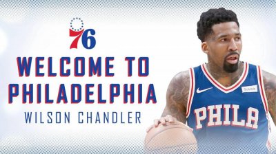 ​官方：76人从掘金交易得到前锋威尔森-钱德勒