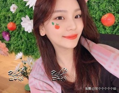 ​Gfriend严智，果汁美砰砰，每天都变得漂亮的美貌