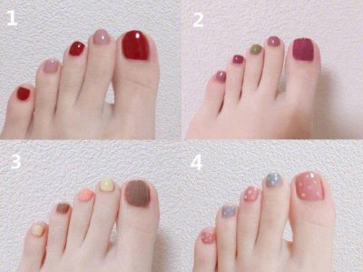 ​16款脚趾美甲款式，简直美哭了！