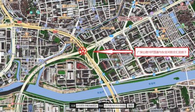 ​深圳市宝安区广深公路107国道限外摄像头分布图