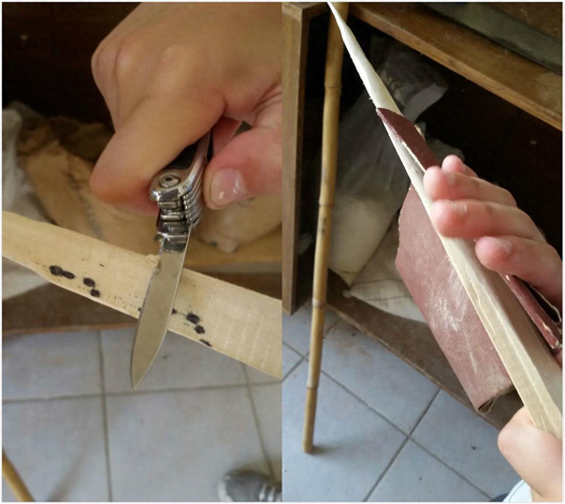 铁制刀具太过沉重？荒野达人教你自制防身木刀具