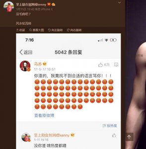 ​刘洲成晒微博直指马苏并附言：风水轮流转！网友：你也好不到哪去