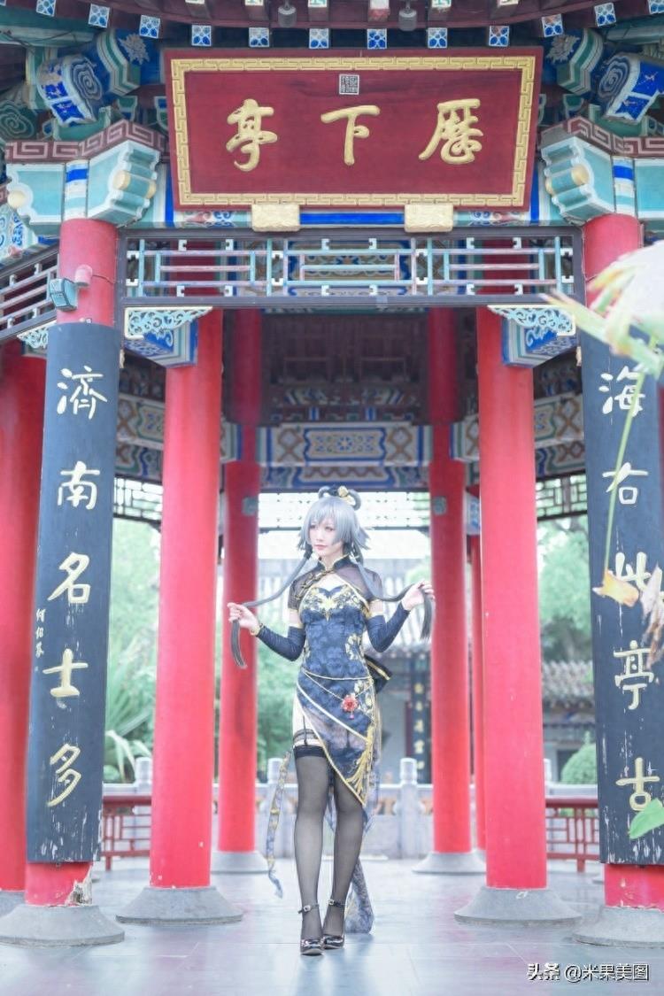 清纯美女洛天依古风侠女Cosplay照片