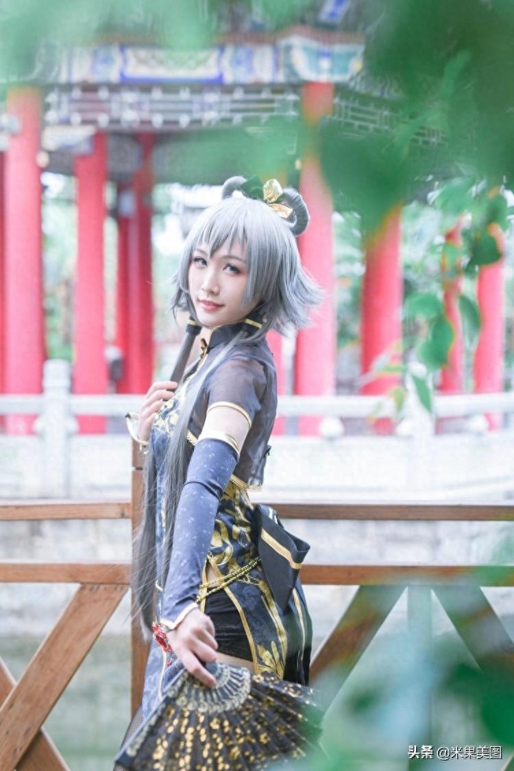 清纯美女洛天依古风侠女Cosplay照片