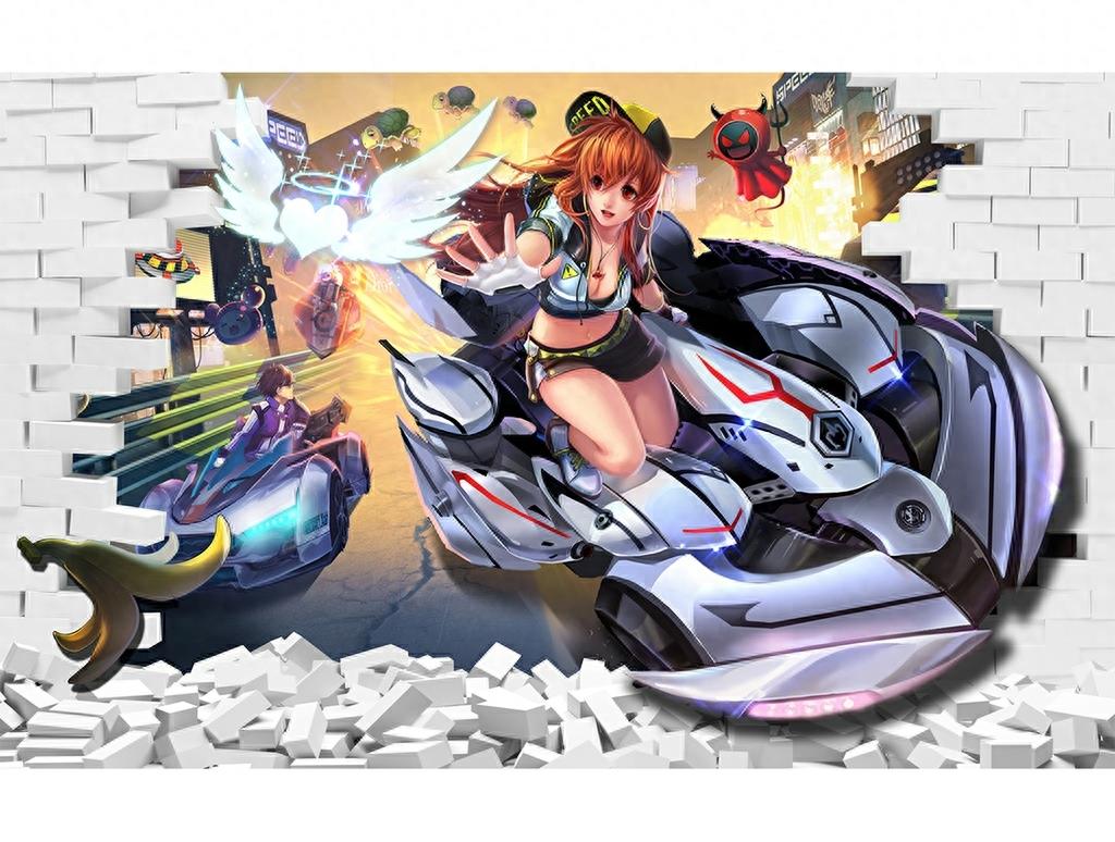 QQ飞车手游,最美小橘子图片大全(下)!