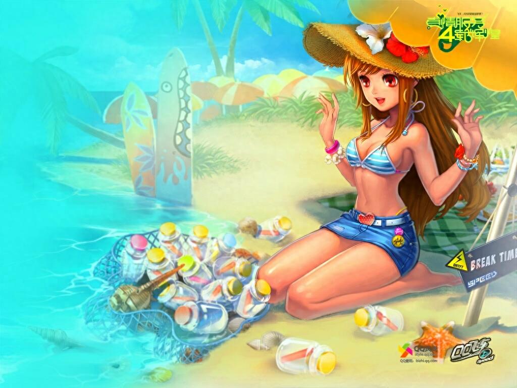 QQ飞车手游,最美小橘子图片大全(下)!