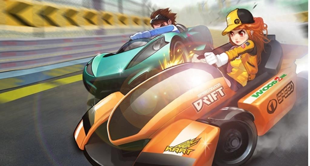 QQ飞车手游,最美小橘子图片大全(下)!