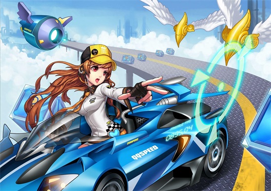 QQ飞车手游,最美小橘子图片大全(下)!