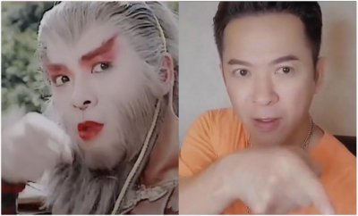 ​郭政鸿重演“通臂猿猴”，引网友回忆热潮：比陈浩民孙悟空帅多了