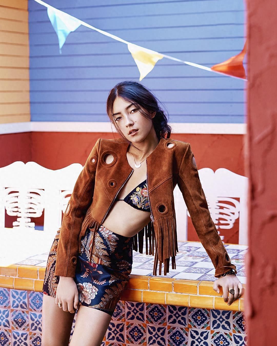 90后混血女星刘承羽