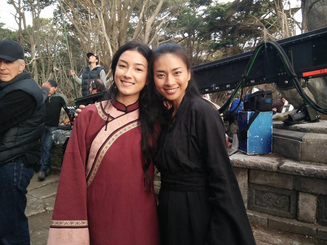 90后混血女星刘承羽