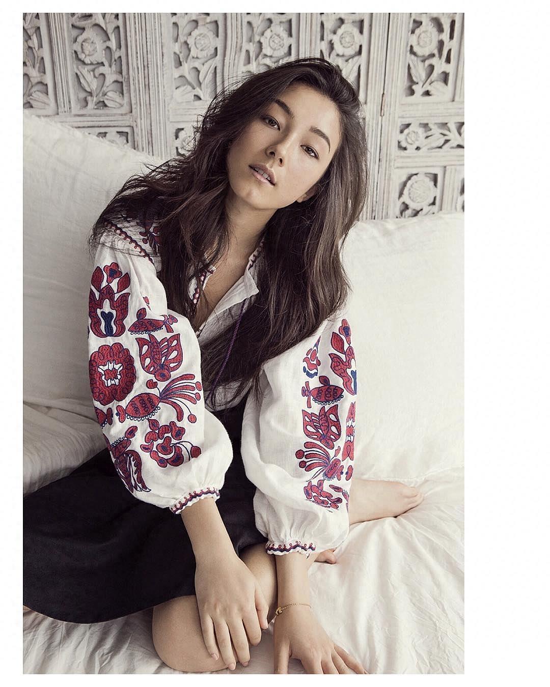 90后混血女星刘承羽