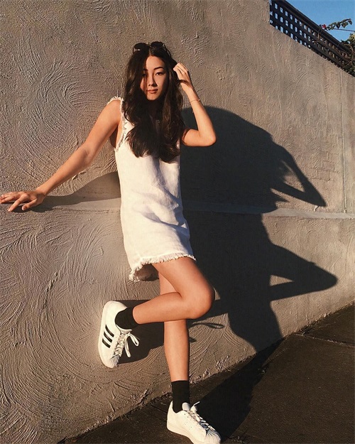 90后混血女星刘承羽