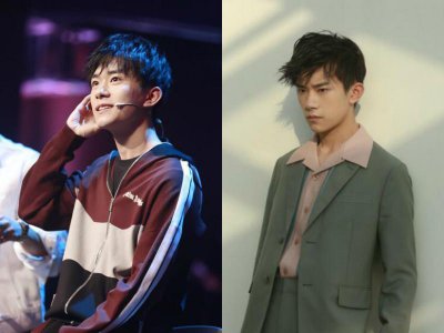 ​易烊千玺的时尚感一路飙升！韩国街拍又被迎面扑来的高级感撩到了