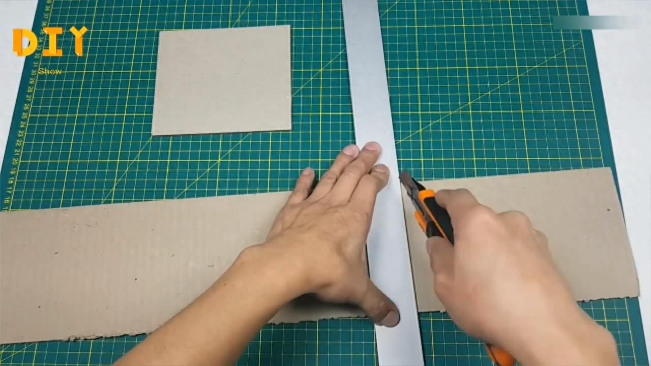 纸板玩具系列，带你学习如何制作可爱的迷你遥控机器人（图解）