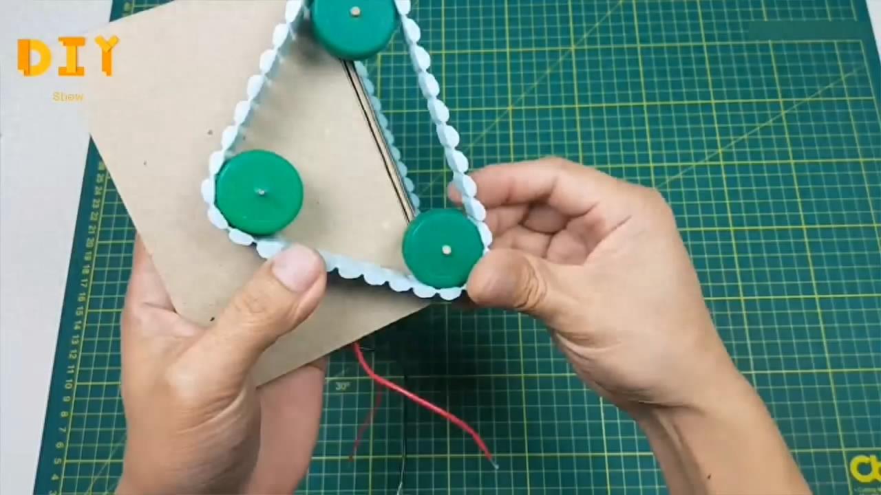 纸板玩具系列，带你学习如何制作可爱的迷你遥控机器人（图解）