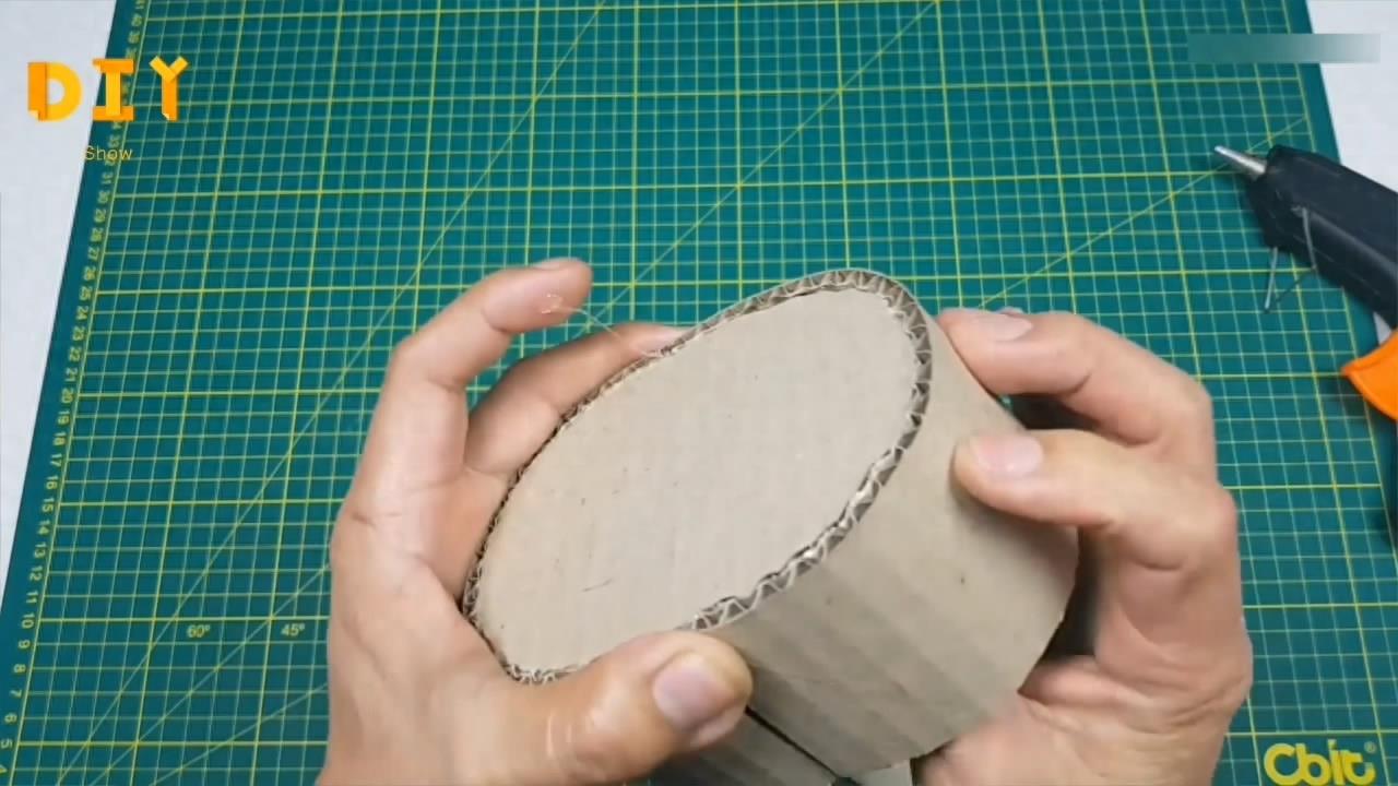 纸板玩具系列，带你学习如何制作可爱的迷你遥控机器人（图解）